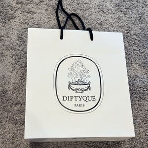 Diptyque White & Black Medium Shopping Bag